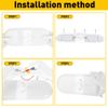 RV Interior LED Light 12V Switched Dimmable Ceiling Light Fixture Camper Trailer