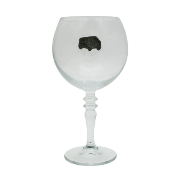 White Van 23 Oz Gin Glass Balloon Style Gift Boxed 445