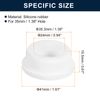 uxcell 2pcs White Plug Hole 34-35mm/1.34-1.38" Rubber Button Plug Applicable Hole