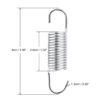 uxcell Motorcycle Side Bracket Kickstand Spring Tripod Return Spring for GN125 6cm Silver Tone