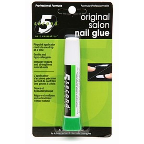 5 Second Salon Nail Glue 0.07 oz (Pack of 4)