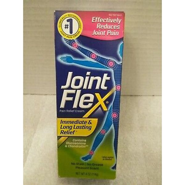 (1) JOINT FLEX Pain Relief CREAM 4oz long lasting relief