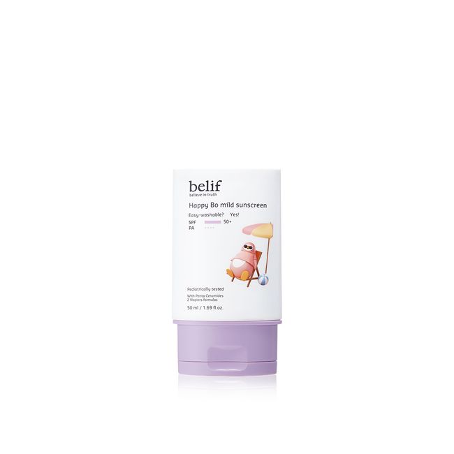 [Belif] Happy Bo Mild Sunscreen 50 mL (SPF 50+, PA++++)