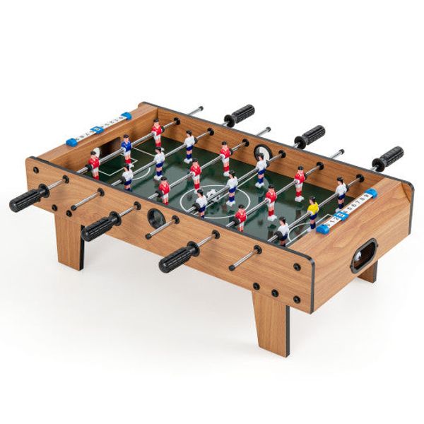 27 Inch Foosball Table Mini Tabletop Soccer Game