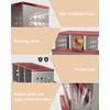 8-Compartments Chicken Nesting Box for Laying Eggs Roll Away Chicken Out Hens