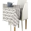 Fabric Textile Products Motorcycles & Gloves Tablecloth 60"x84"