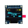 Hailege 0.96" SPI OLED LCD Display 128X64 7Pin OLED Display Module (Yellow Blue)