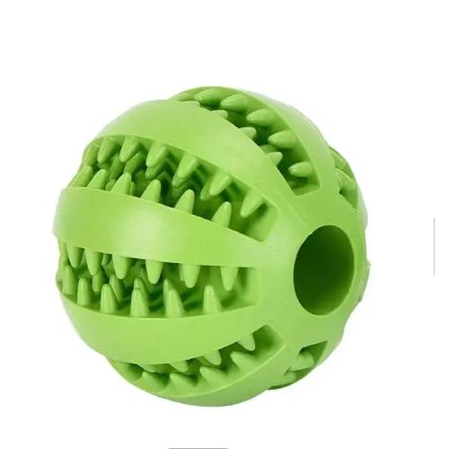 2 Pack Blue and Green Fun Indoor Outdoor 2.75in Dog Treat Holding Ball.