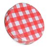 Mason Jar Color Lid for Regular Mouth (Red, 2)