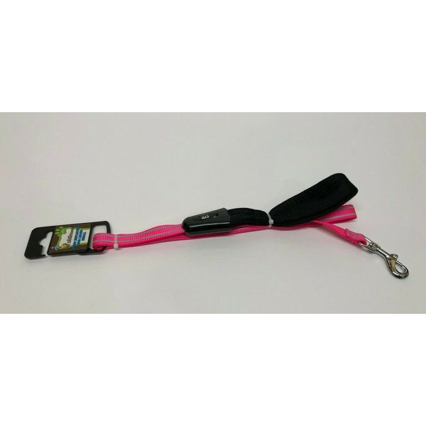 Dog Pet Leash Pink Neon Reflective Pet Solutions Size Small 5/8" x 47" 4 Ft