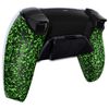eXtremeRate Textured Green Programable RISE4 Remap Kit for PS5 Controller BDM 010 BDM 020, Upgrade Board & Redesigned Back Shell & 4 Back Buttons - Controller NOT Included