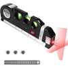 Laser Level Line Tool, Multipurpose Laser Level Kit Standard Cross Line Laser...