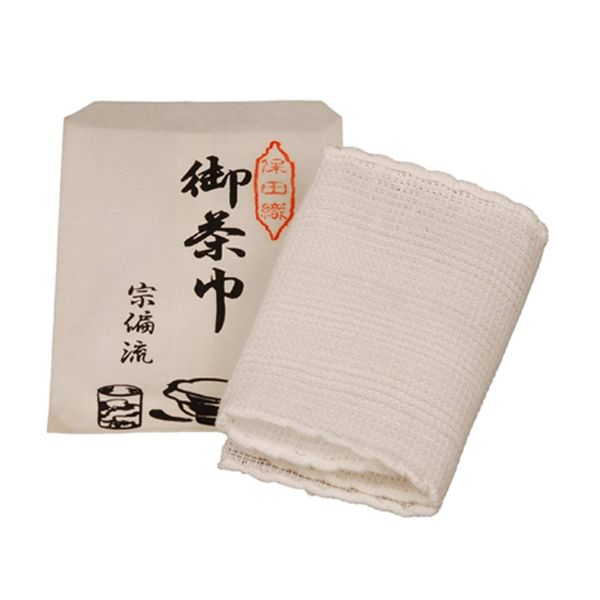 悠 Fountains (YUSEN) 茶巾 White Size: Length 11.9 X Width 30.5 X Height CM Wiccan to the flow Nice Sharingan 保田