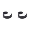 XLC Kabelklemme BR-X117, schwarz (2er Pack)