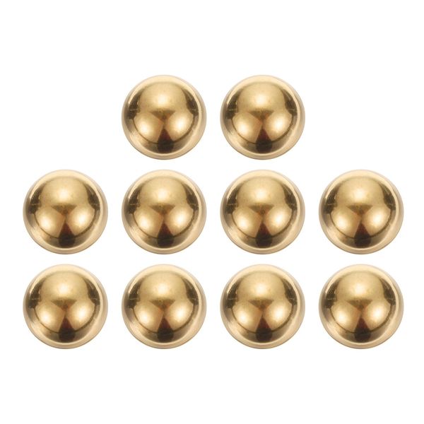 10pcs Precision Solid Brass Bearing Balls 5/8" Industrial Brass Ball Spheres