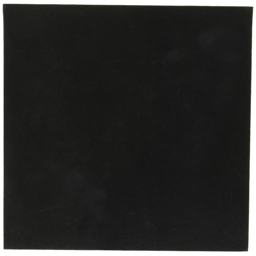 Rubber Sheet, Neoprene Economy Grade, Rubber Width 6 in, Rubber Length 6 in, Rubber Thickness 1/4 in, 70A, Plain Backing