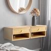 NST2000B Celerie 15.71" Mid-Century Modern Floating Wall Mounted Nightstand with
