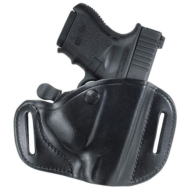 Bianchi 82 Carrylok Hip Holster - Size: 11D Glock 26 27 (Black, Left Hand)