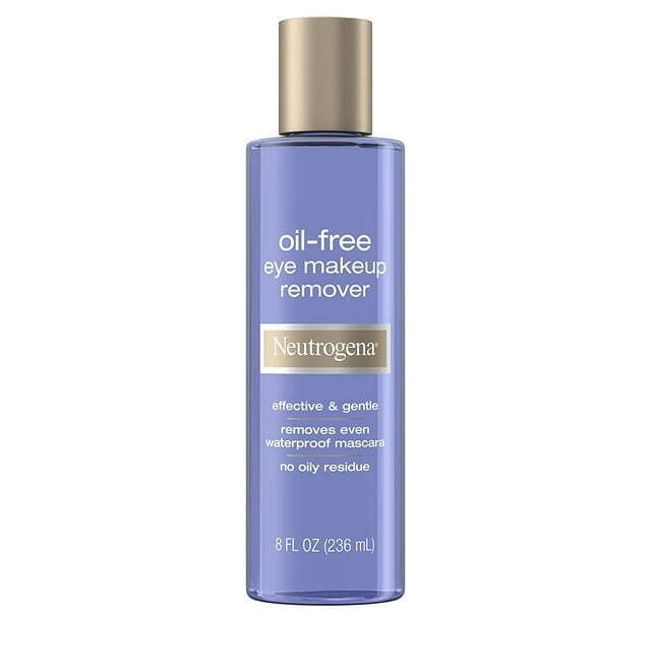 Neutrogena Gentle Oil-Free Eye Makeup Remover & Cleanser for Sensitive Eyes, ...