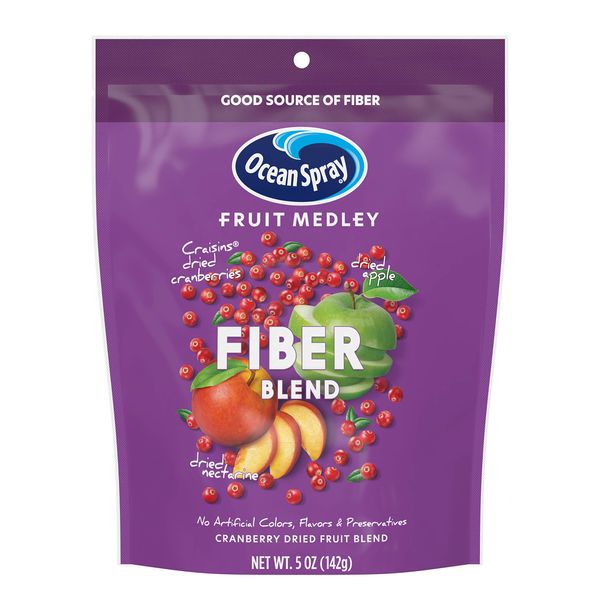 Ocean Spray Fruit Medley Fiber Blend, 5 Oz, Pack of 12