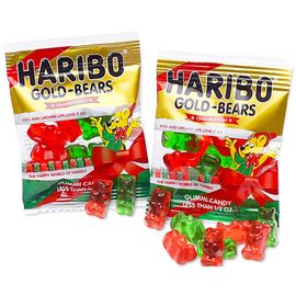 Haribo Candy | Haribo Juice Golden Bears | 5,6 Ounce Total /160 Gr
