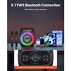 Karaoke Machine for Adults 30W 6.5 in Portable Bluetooth Speaker 2 Wireless Mic