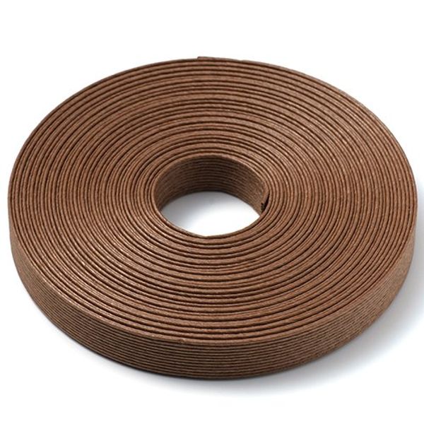 52-033 Eco Craft Tape for Crafts, Craft Band, Chestnut Tree, 16.9 ft (50 m) Roll, 0.6 inches (15 mm) Wide, 12 Cores