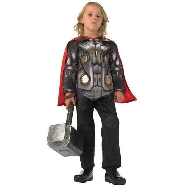 Thor 2- Deluxe Costume (Large, 7-8 years)