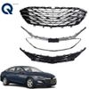 For Chevrolet Malibu 2019 2020 Front Upper Lower Grille Grill Set Chrome