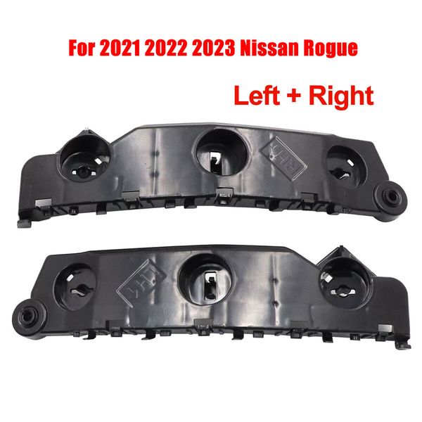 2Pcs Front Bumper Bracket Set Left & Right Side For 2021 Nissan Rogue