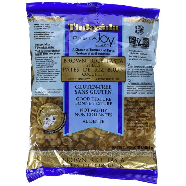 Tinkyada Shell Brown Rice Pasta, 16 Oz