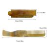 Folding Comb, Elegant Pocket Folding Yak Horn Comb Wallet-fit Comb