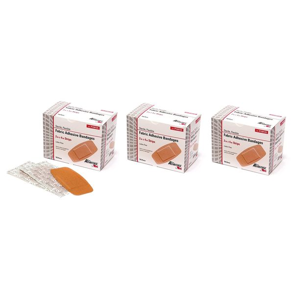 ProAdvantage P150125 Flexible Large Adhesive Bandages 2" x 4" (Pack of 150)