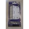 Hillman Door Hinges Round Corner White 1/2",  3 PC