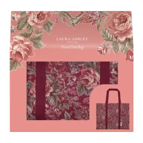 Laura Ashley Floral Tote Bag