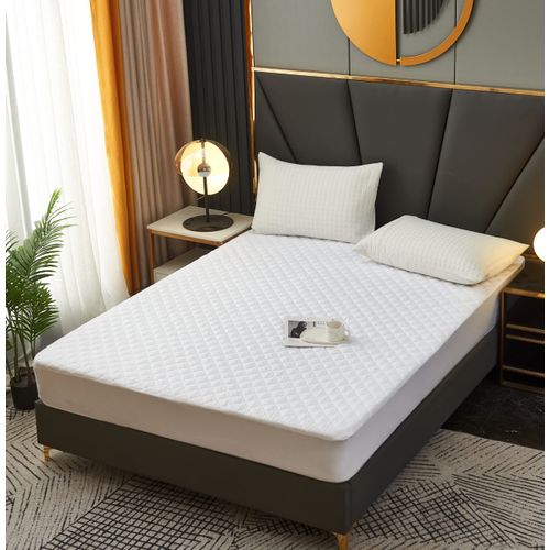 Elif Full Size Mattress Protector, Waterproof, Quilted Cover Pad, Cooling, Soft, Comfortable, Deep Pocket, Breathable (Full)