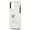 iPhone 12 Pro Max Beach Cute Summer Sun Palm Surf Waves Outline Case