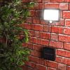 kenable Motion Sensor Outdoor Garden LED Flood Light & Solar Powered Panel 5m Range [5 metres]