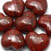 Poppy Jasper Crystal Heart ~45mm