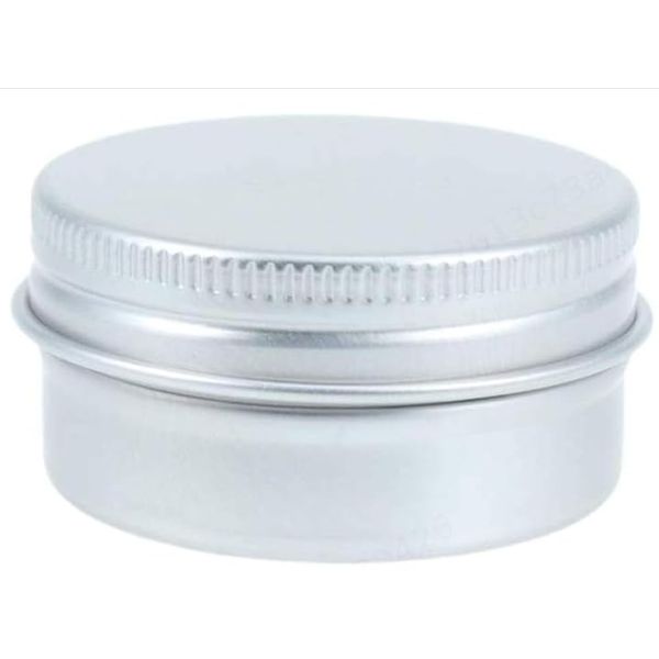 Lindle 20PCS Round Lip Balm Tin Containers for Travel 20ml