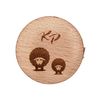 KnitPro Tape Measure Round Beech Wood - 3pcs