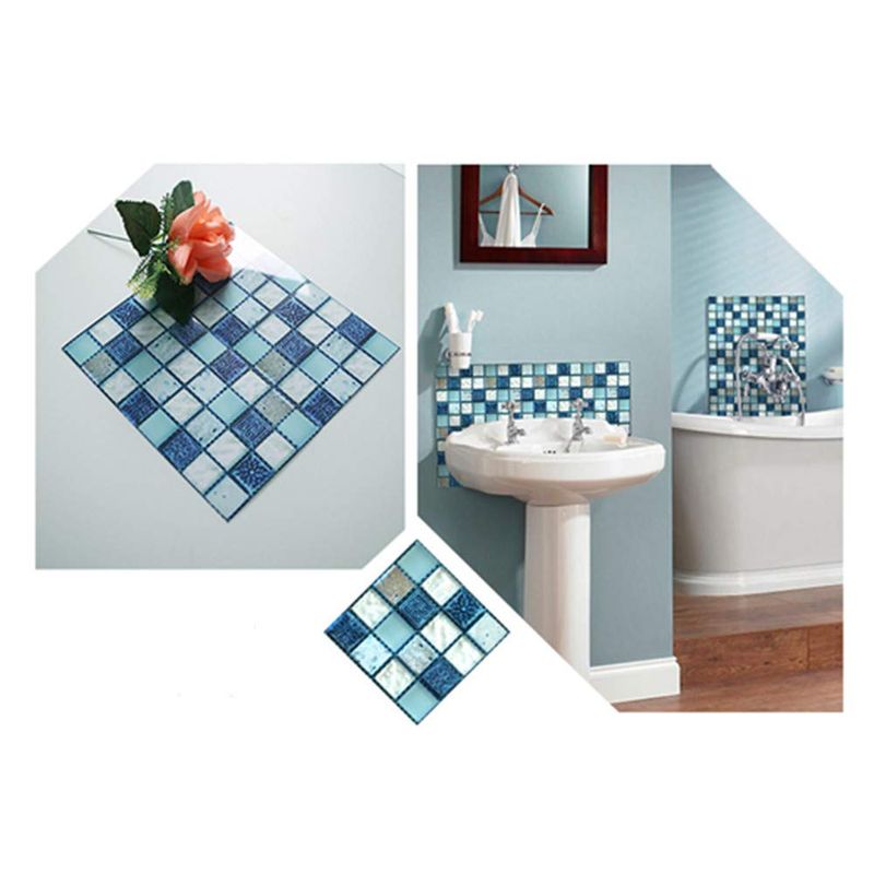 Rui Xin Trade Peel and Stick Backsplash 3D Mosaic Tile Stickers ...