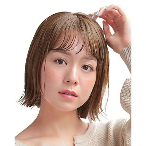 Aquadol wgt802 Wig, Bangs Wig, See-through, Natural, Bang, Arrangement, Point Wig - RLB. Real Brown