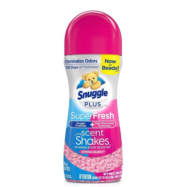 【Snuggle/スナッグル】セントブースター スプリングバースト 加香剤 Scent Shakes in-Wash Scent Booster Beads, SuperFresh Spring Burst, 9 Ounce [並行輸入品]