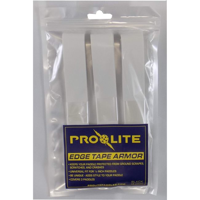 PROLITE Pickleball Paddle Edge Tape Armor (White, 3Pack) EveryMarket