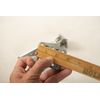 Chrome Plated Brass Refridgerator Hinges (UX3-2/JSF6) 1 Pair 442-1 Smooth Door