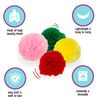 SPOT Ethical Wool Pom Poms with Catnip Cat Toy, 4-Pack