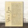 Fingerprint Designs Skin Bones Rustic Script Song Lyric Quote Print