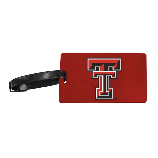 R and R Imports Texas Tech Red Raiders Luggage Tag 2-Pack Officially Licensed Collegiate Product