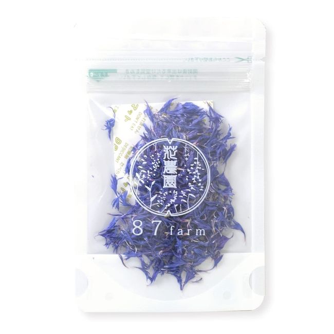 Edible Flower, Dried, Edible Flowers, Domestic, Edible Flowers, Dried, Cornflower, Blue